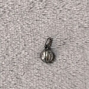 VTG Silver Basketball Charm
